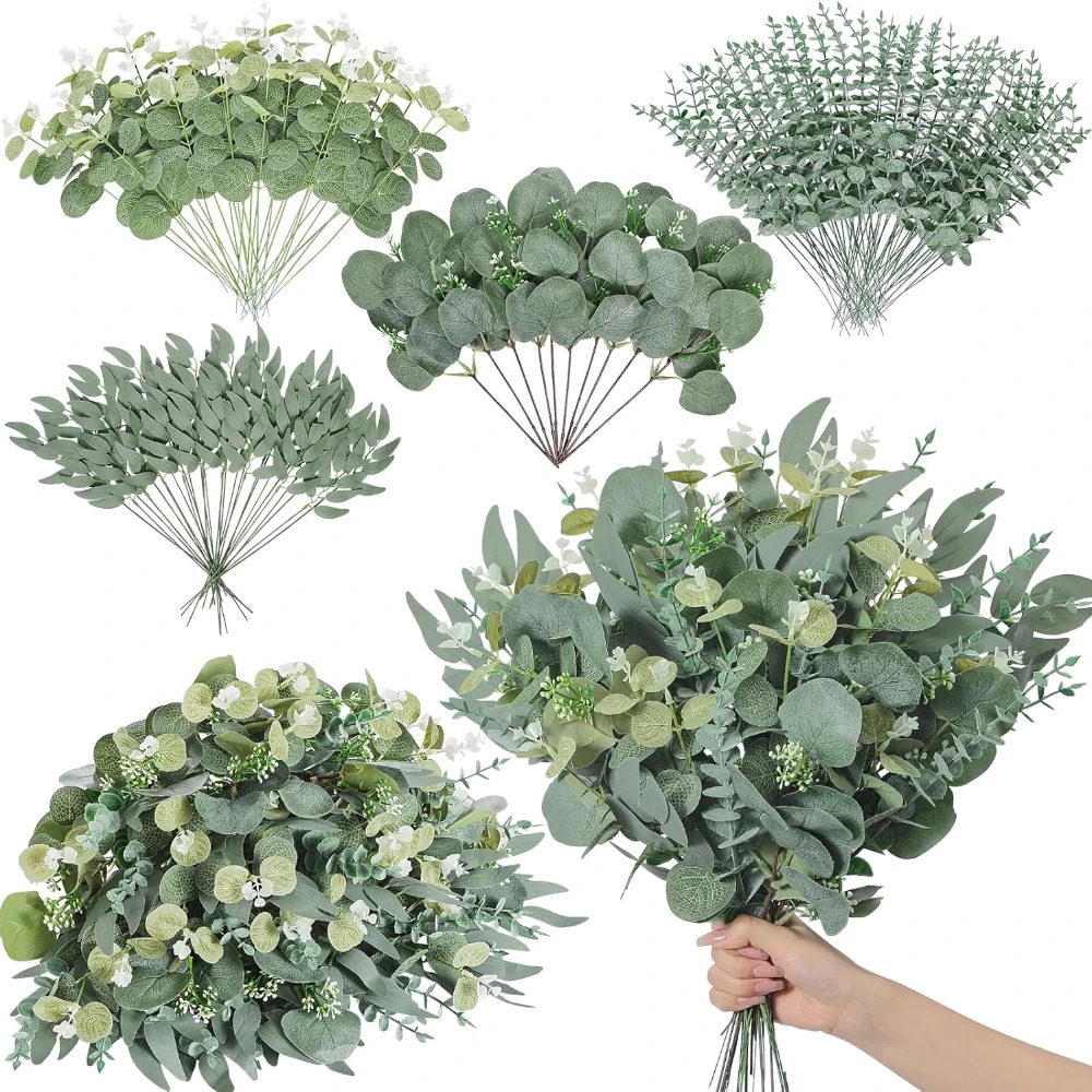 20 ชิ้นใบยูคาลิปตัสก้านพืชประด - Florist Supply Bulk บทวิจารณ์และราคา