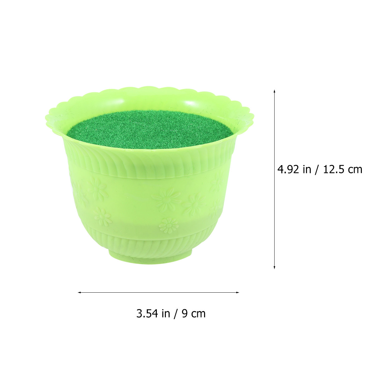 1 ชิ้น กระถางดอกไม้จำลองหญ้าเท - Florist Flower Supply บทวิจารณ์และราคา