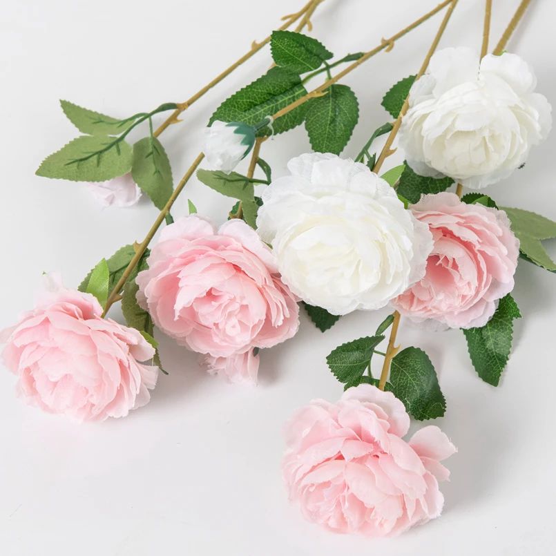 ช่อดอกกุหลาบปลอมก้านยาว 5/10 ช - Florist Supply Bulk บทวิจารณ์และราคา
